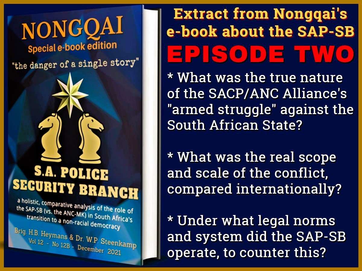South Africa armed conflict : Nature and comparative scale