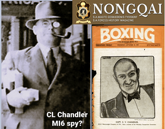 CL Chandler : A MI 6 spy?