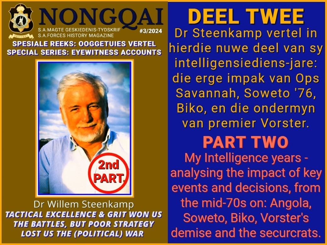 NONGQAI SERIES THE MEN SPEAK Dr Willem Steenkamp Part 2