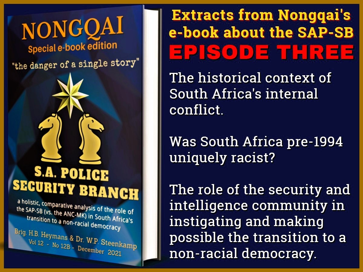 S.A. POLICE SECURITY BRANCH SERIES #3