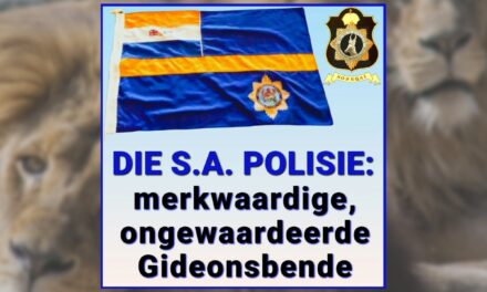 South African Police a case of so few owed so much yet scorned