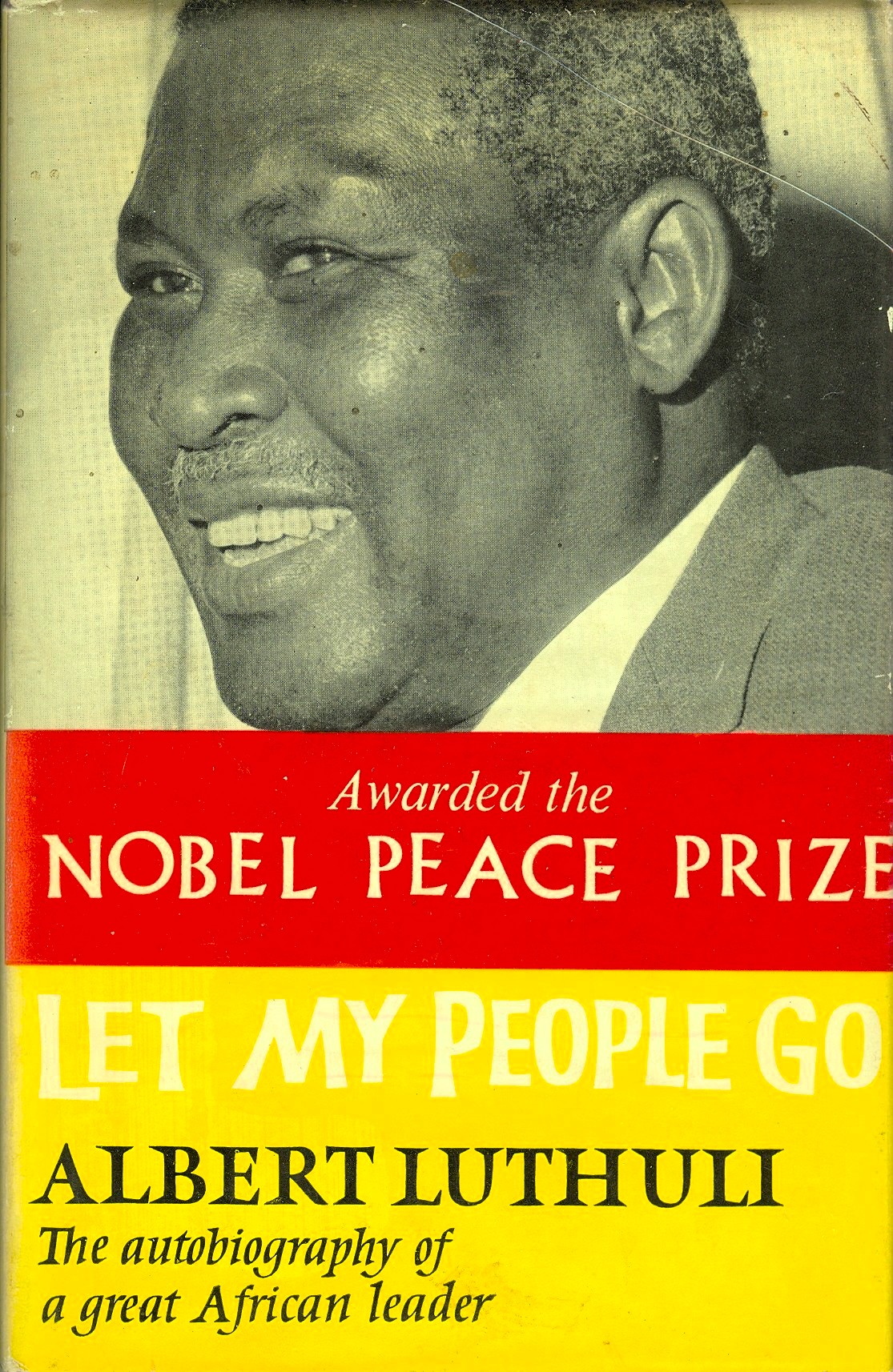 Luthuli book cover Nongqai Luthuli autobiography cover