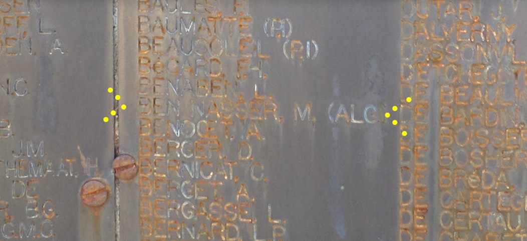 A close-up of a metal surface AI-generated content may be incorrect.