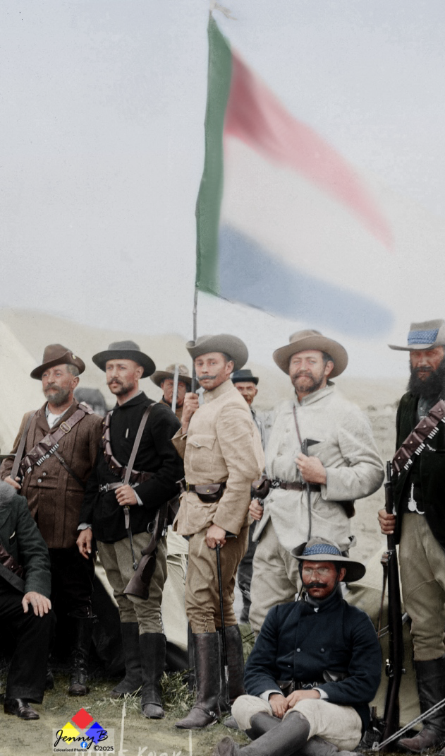 A group of men in military uniforms AI-generated content may be incorrect.