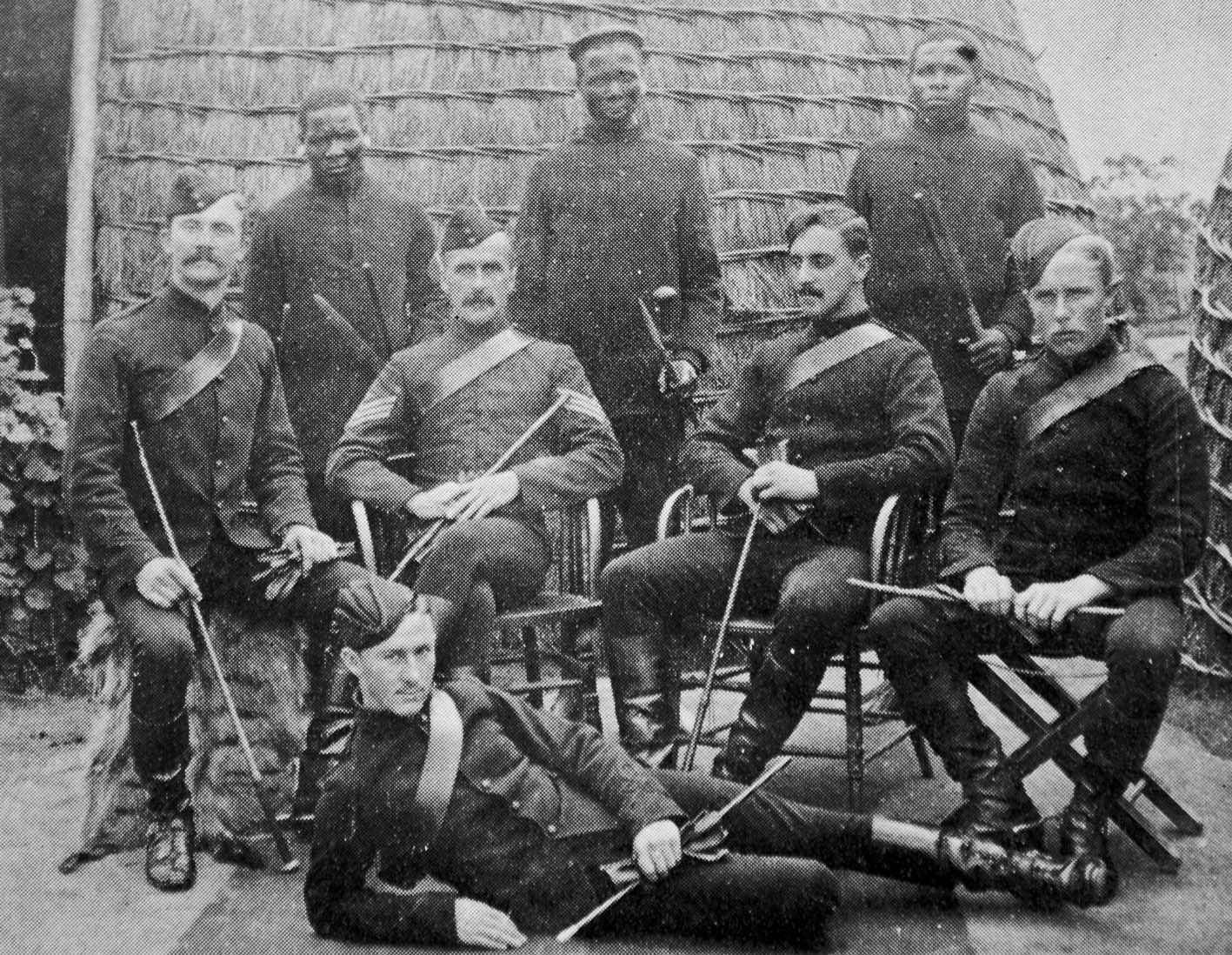 A group of men in uniforms

AI-generated content may be incorrect.
