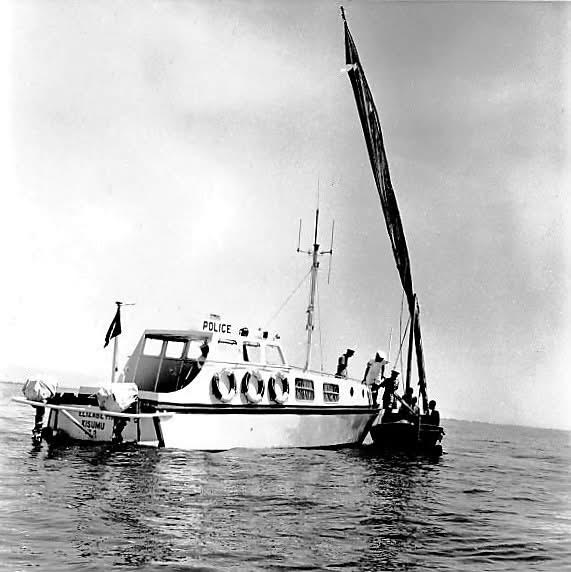 A police boat in the water AI-generated content may be incorrect.