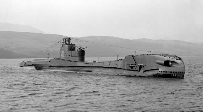 May be an image of submarine