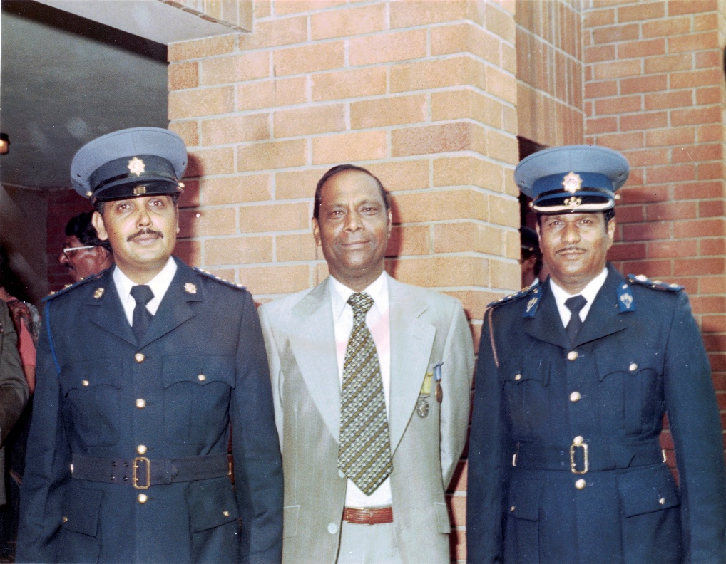 A group of men in uniform AI-generated content may be incorrect.