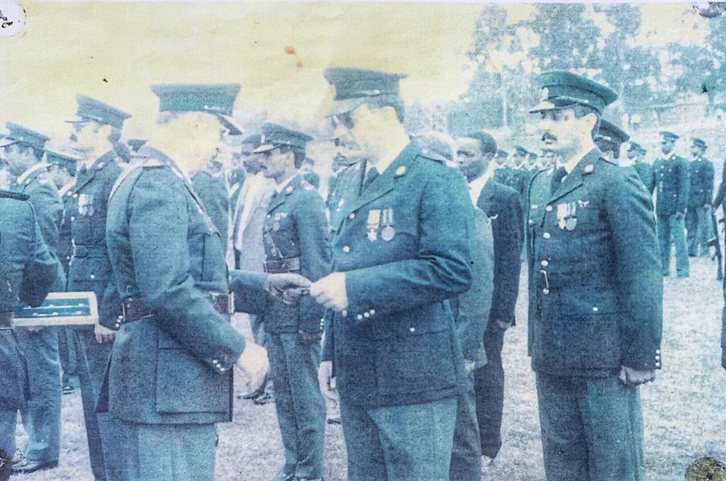 A group of men in military uniforms AI-generated content may be incorrect.