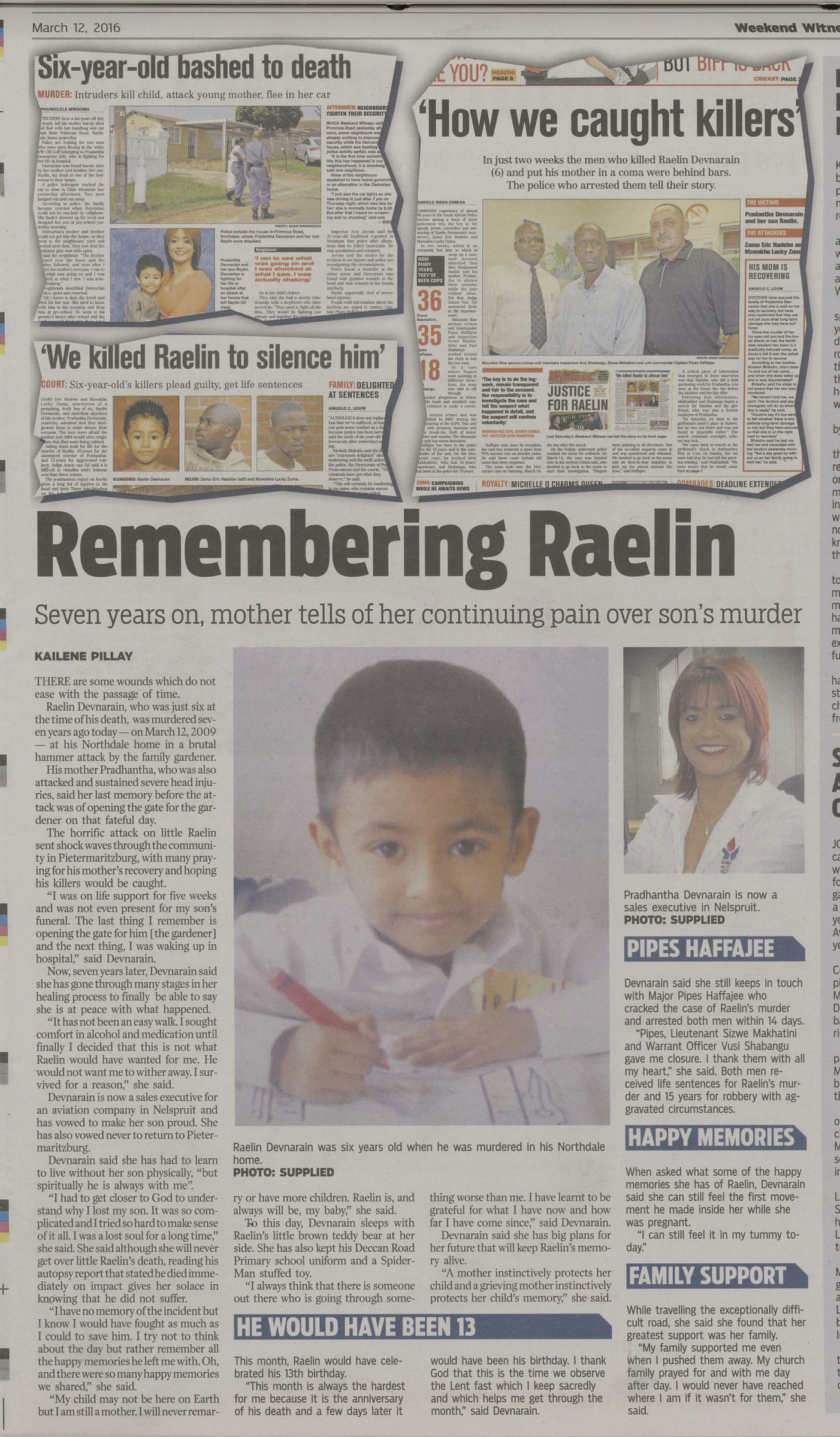 A newspaper with a child in front of it AI-generated content may be incorrect.