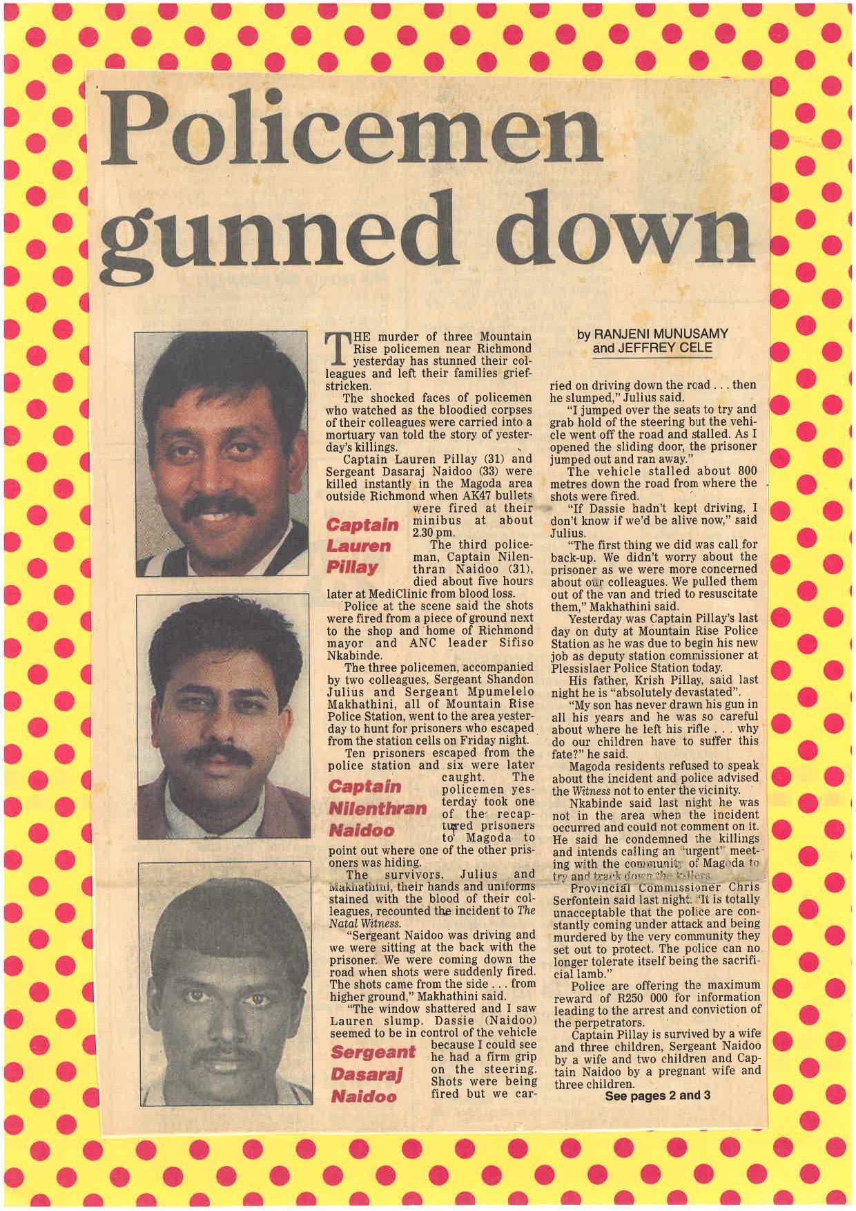 A newspaper with a few men AI-generated content may be incorrect.