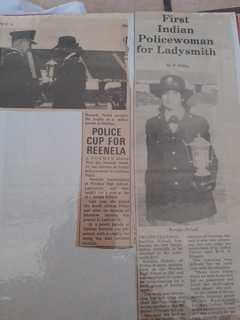 A newspaper with a person in uniform AI-generated content may be incorrect.