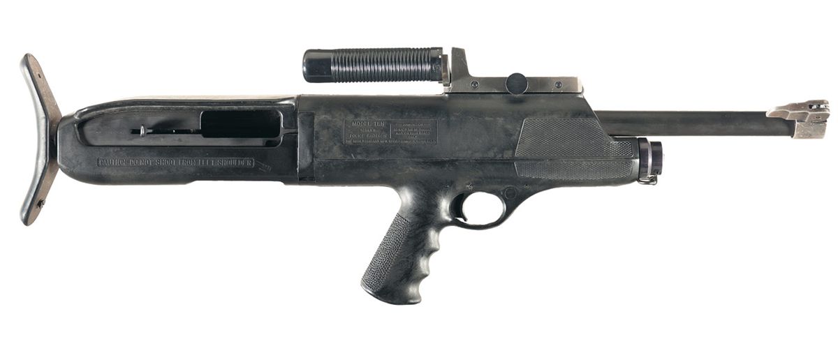 High Standard Model 10B Semi-Automatic Police Shotgun