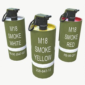 Smoke Grenade 3D Models for Download | TurboSquid