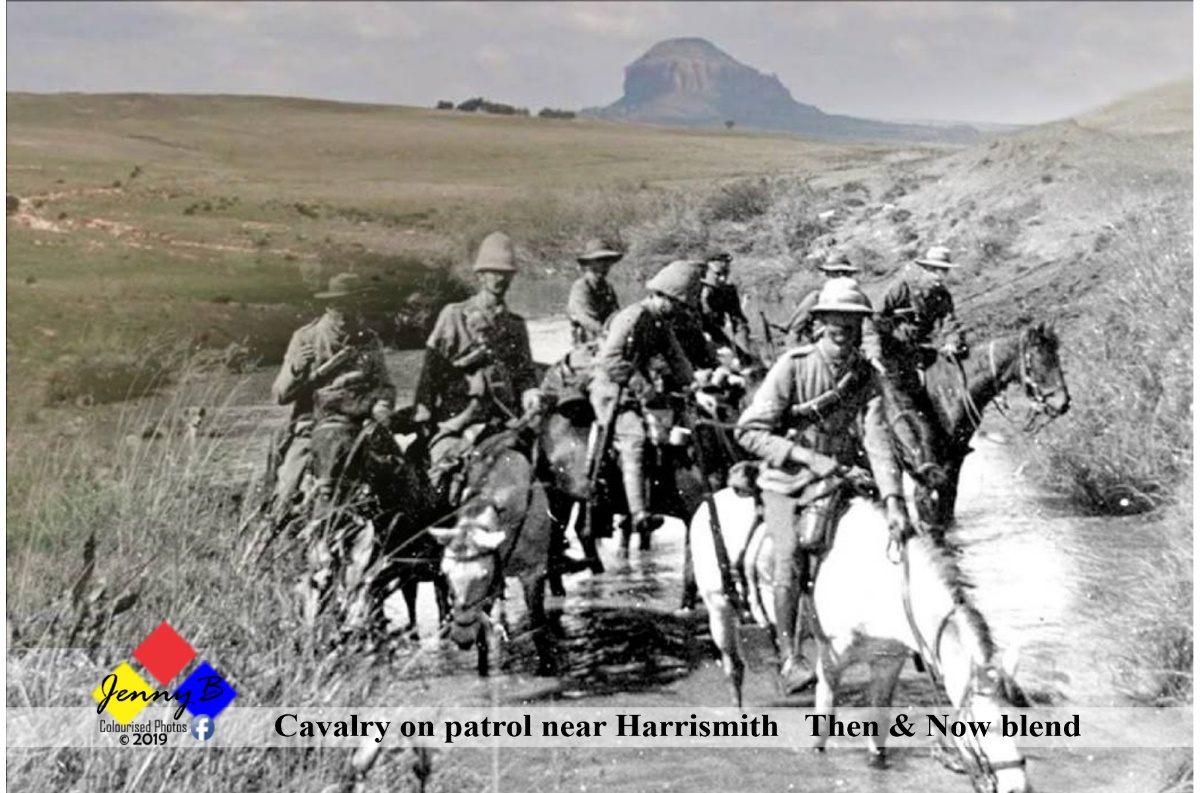 D:\ALL JENNY NEW\COLOURISED - JennyB\Blends to Print\Blend 1\Cavalry on patrol near Harrismith.jpg