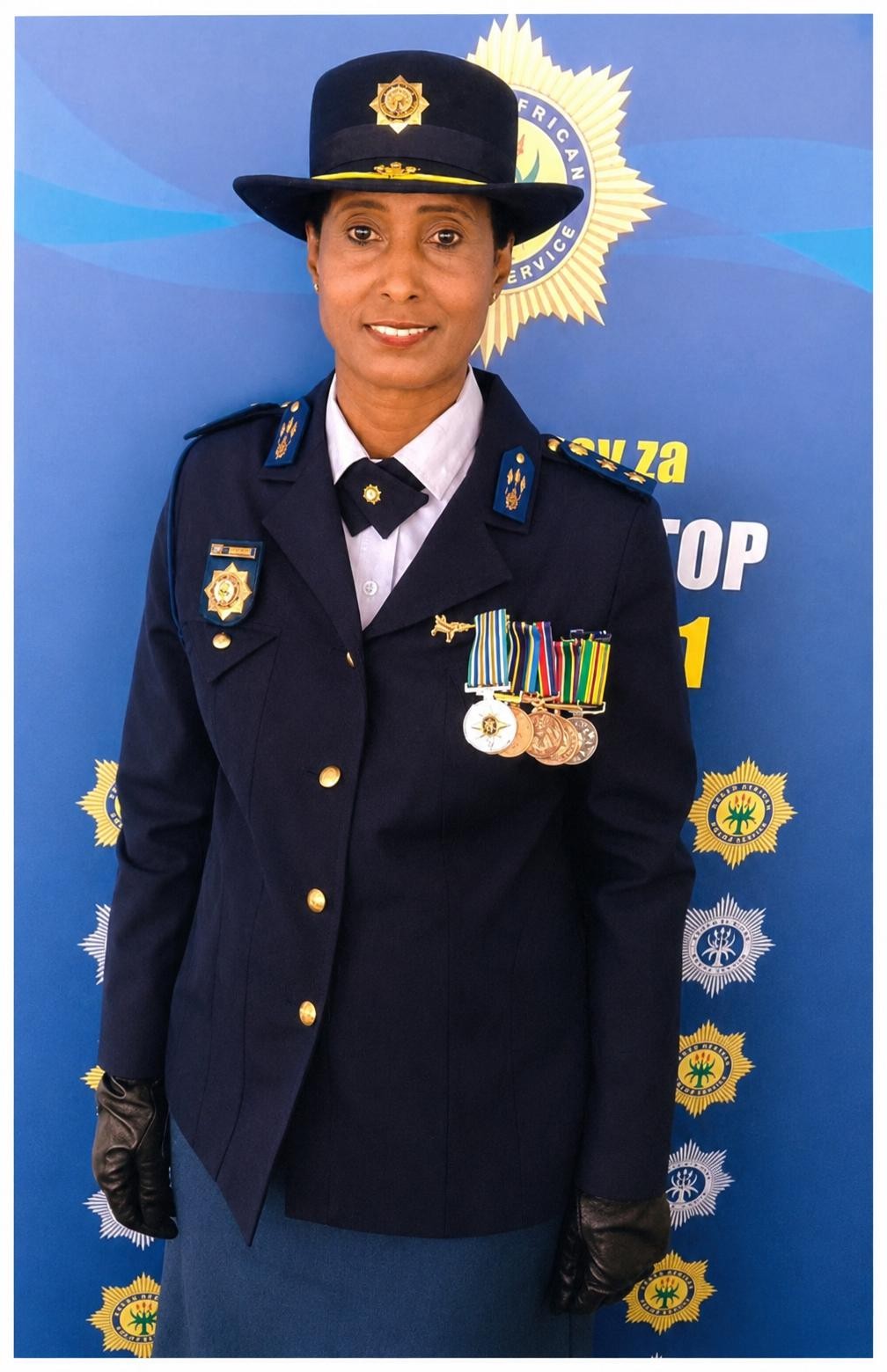 A person in a military uniform AI-generated content may be incorrect.