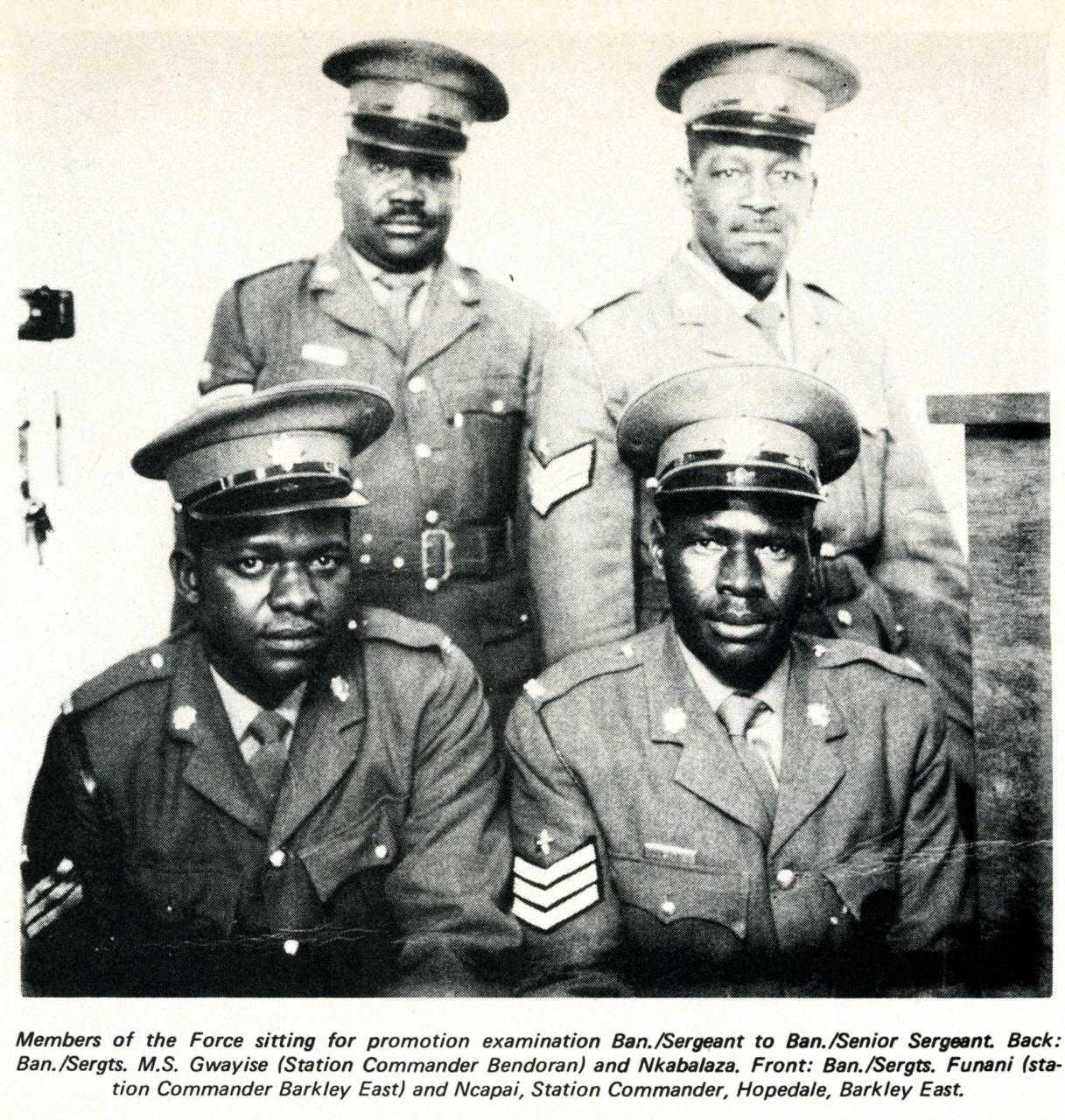 A group of men in military uniforms AI-generated content may be incorrect.