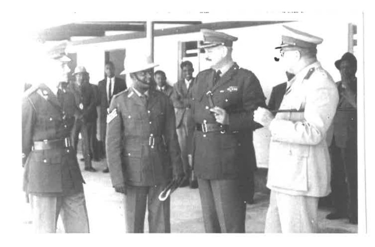 A group of men in military uniforms AI-generated content may be incorrect.