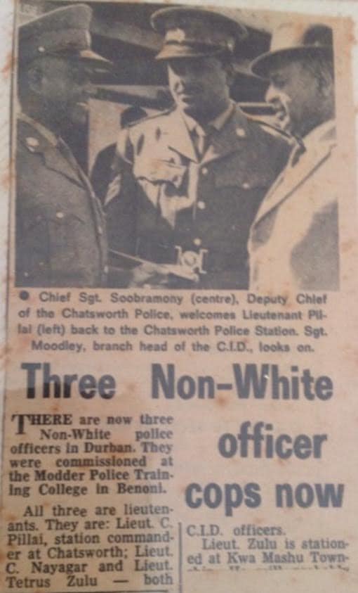 A newspaper article with a picture of a person in a uniform AI-generated content may be incorrect.