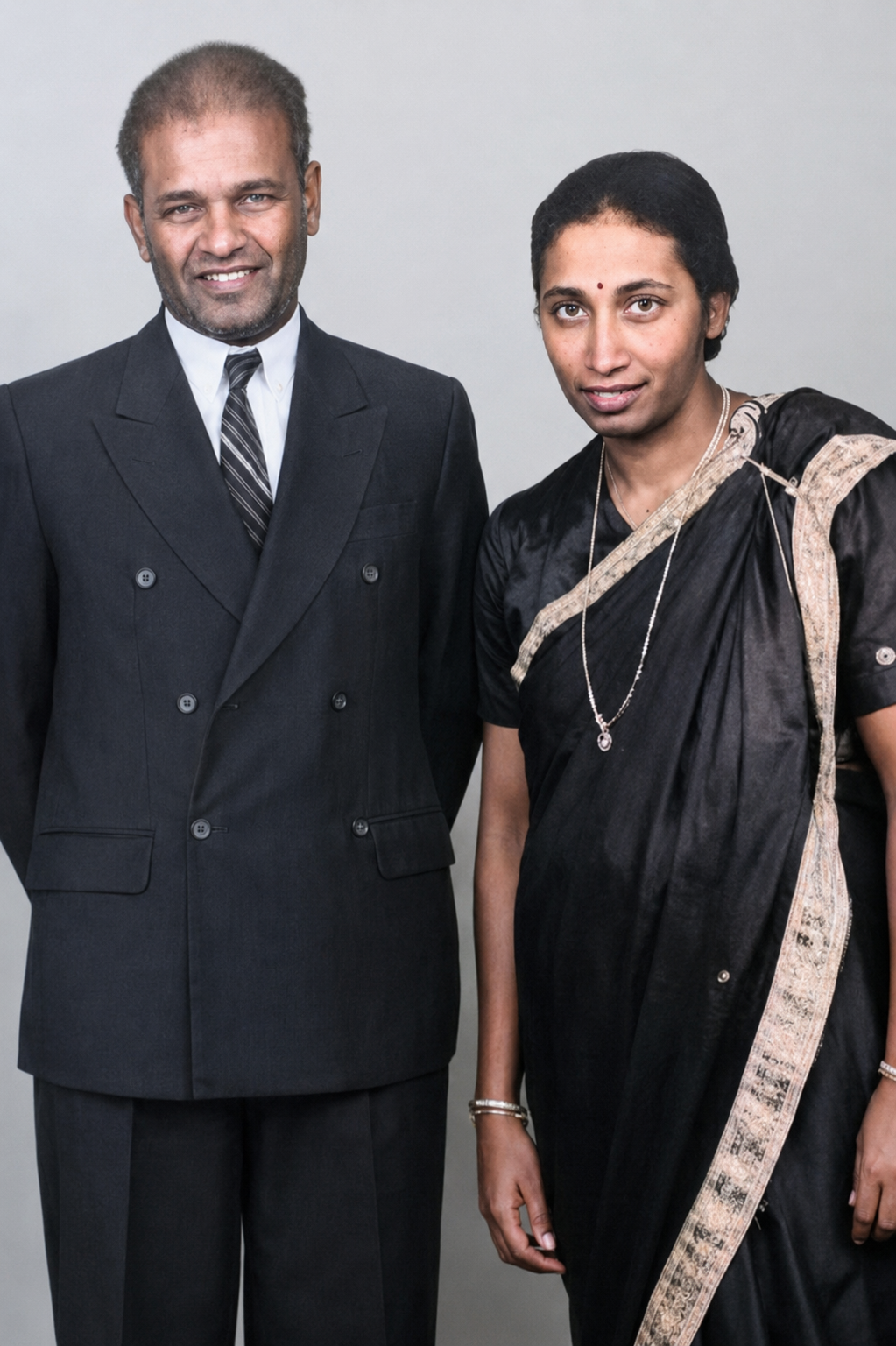 A person and person in black attire AI-generated content may be incorrect.