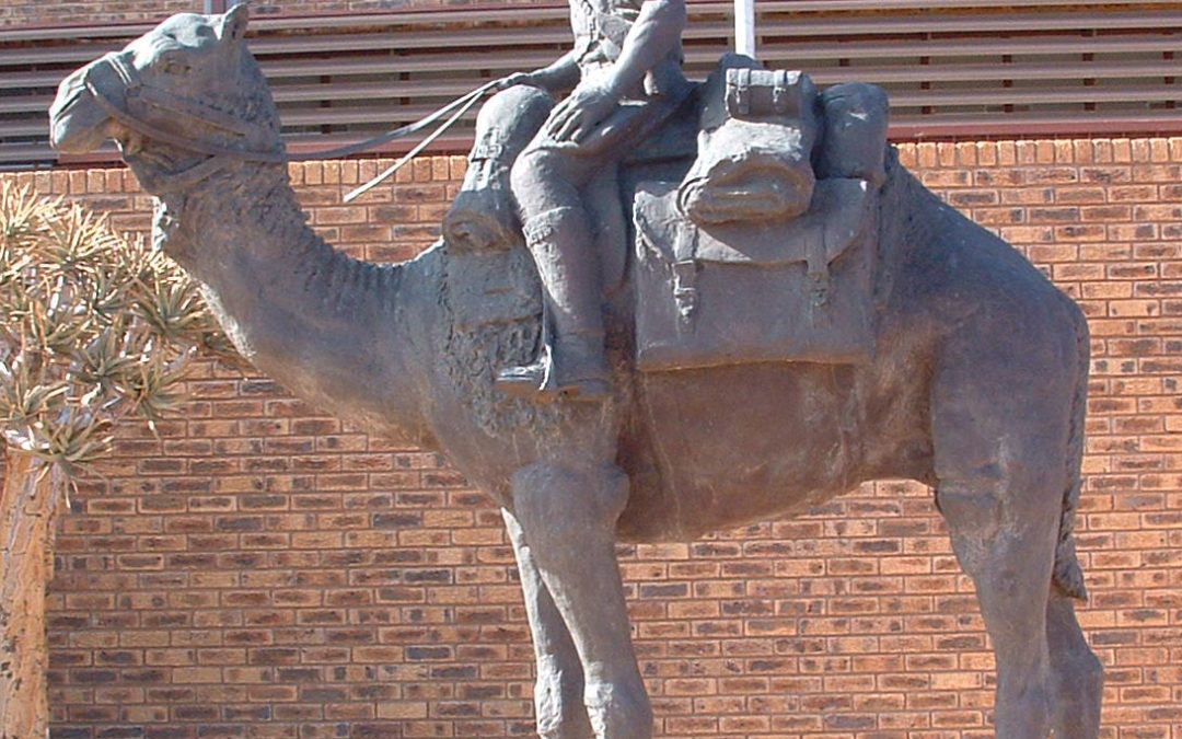 Nongqai Vol 17 No 8 – Standbeeld: Polisiekameel: Upington