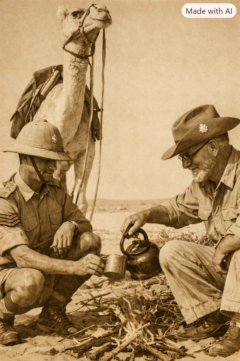 Lig-elegante sepia 1938-styl foto sonder teks