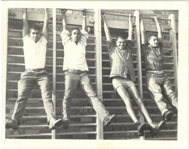 A group of men on a wall
AI-generated content may be incorrect.